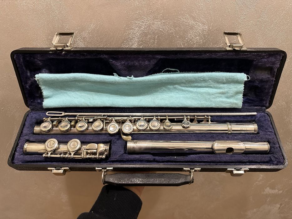 Posrebrzany flet poprzeczny Angel Flute