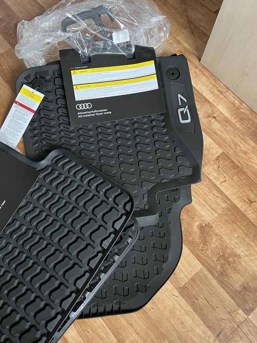 Коврики оригинал Ауди Audi Q7, Q8, Q5,Q3 ,A7, A6, A4, A3, E-tron GT