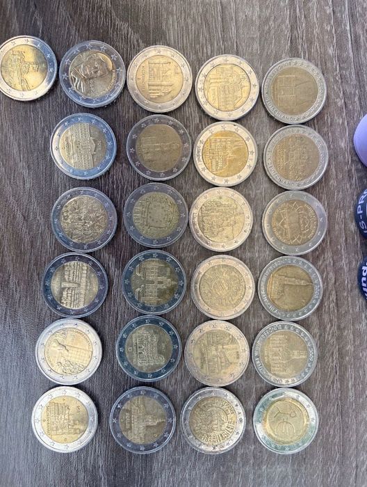 Moedas 2 euros comemorativas Alemanha