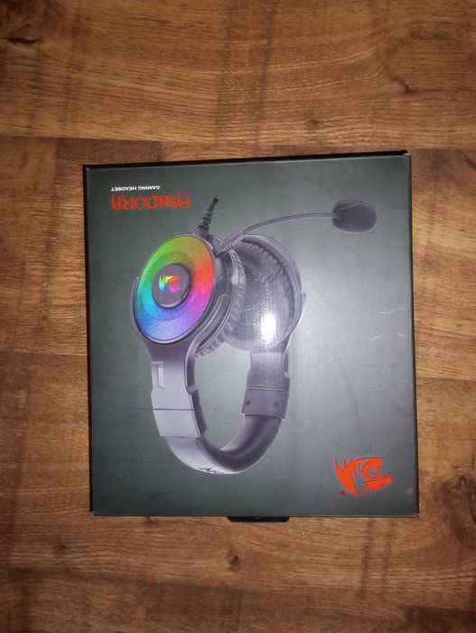 Słuchawki Redragon Pandora H350 – nowe, gamingowe, LED