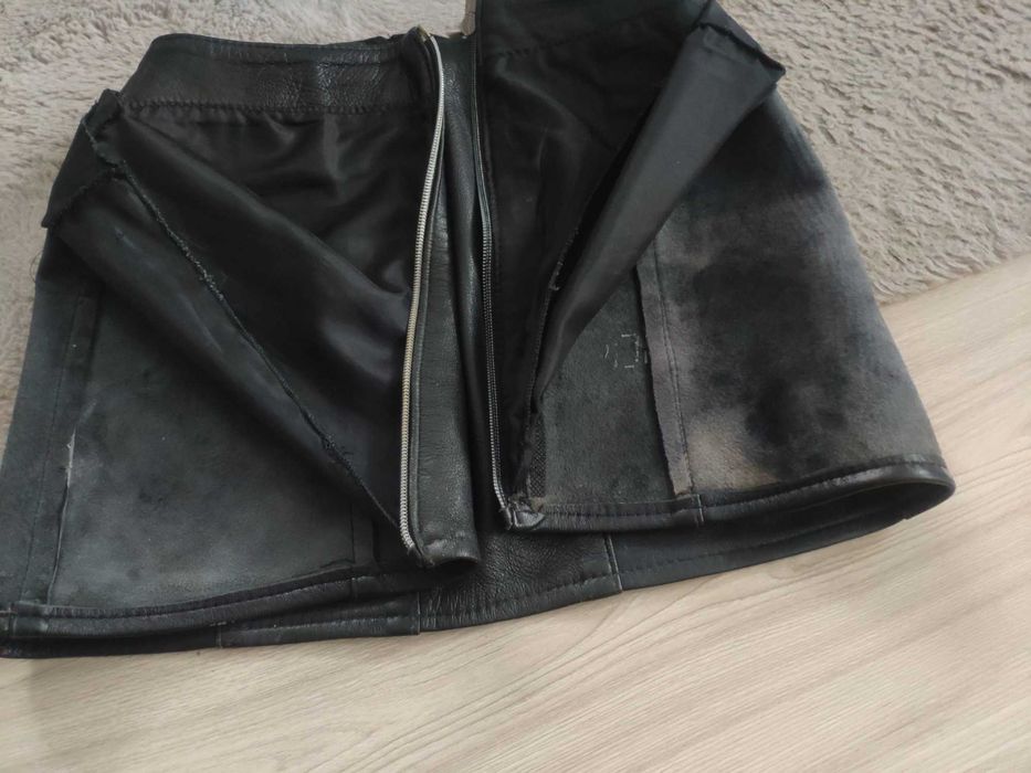 Spódnica skórzana mini Vera Pelle