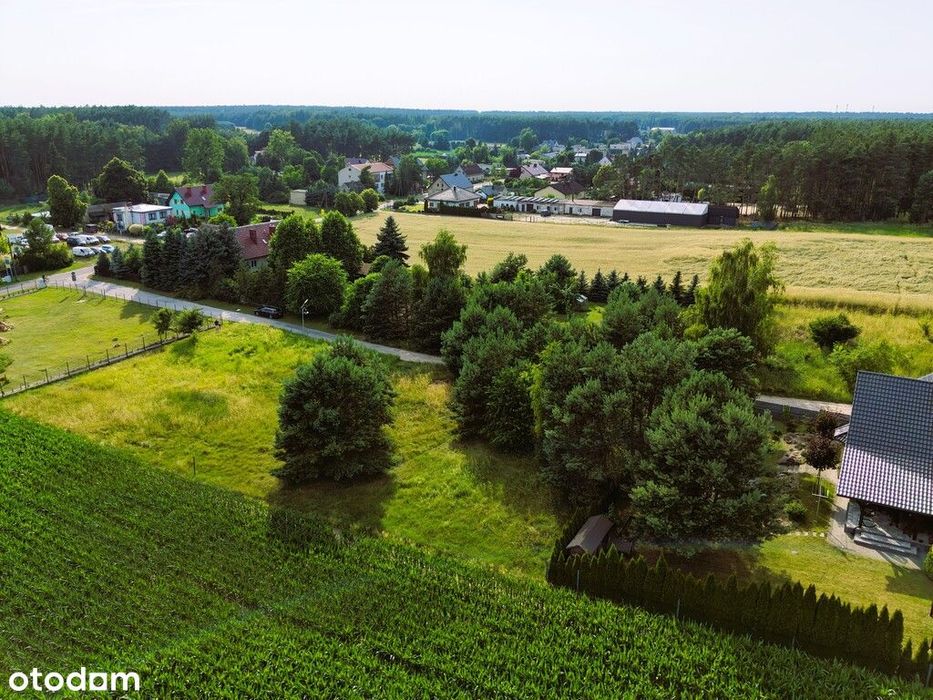 Gotowa pod budowę! Działka 1100 m² z MPZP - Widok 2