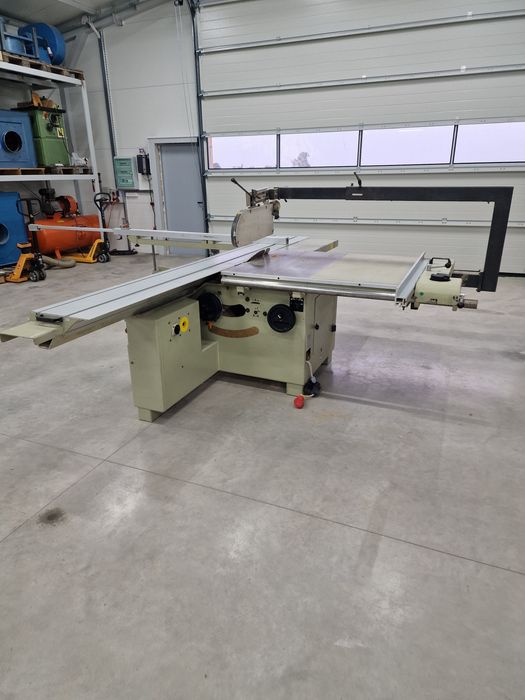 Piła formatowa Samco S2 320cm wózek podcinak kąt 45 nie Rema Altendorf Scm  Piła z wózkiem