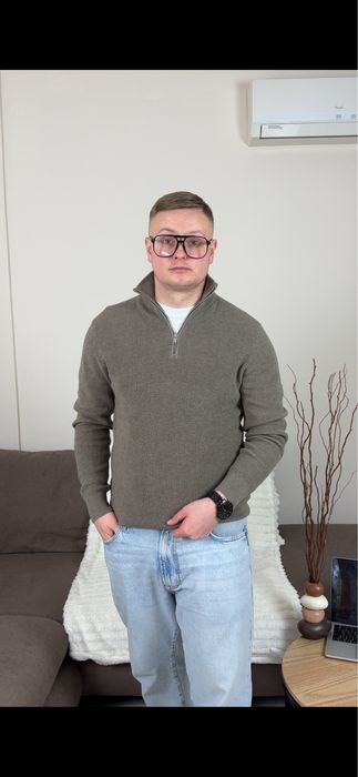 Мужская кофта полузамок H&M