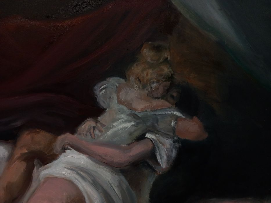 Obraz olejny 100x70 cm