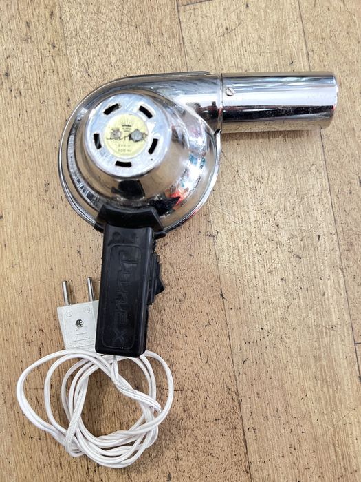 Secador cabelo Vintage Junex a funcionar