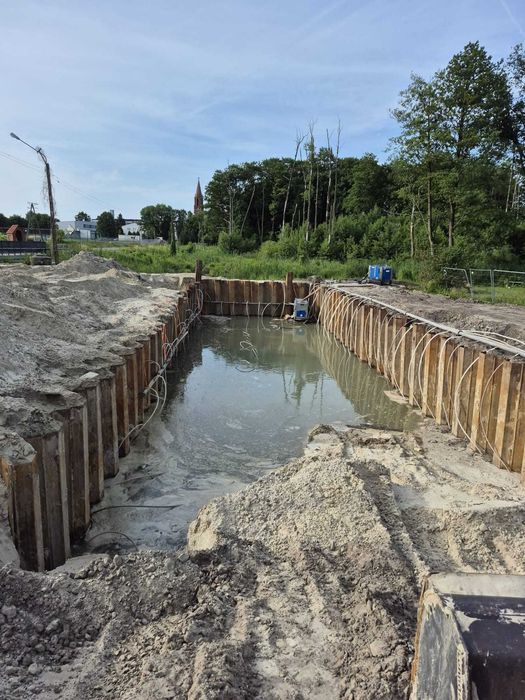 Budowa sieci wod.-kan., gazowych | Wykopy, stawy, przewierty