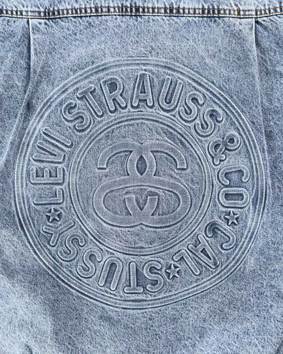 Куртка STUSSY & Levi's Embossed Trucker Jacket