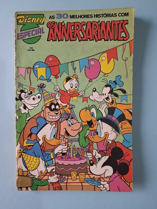 DISNEY ESPECIAL - Lote de revistas 1ª Edição Editora Abril (Brasil)