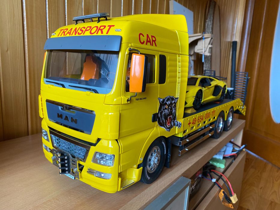 Tamiya - Laweta RC z Lambo RC.