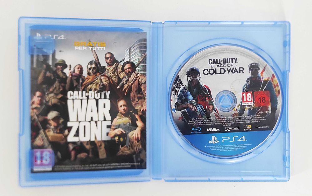 Call of Duty Black Ops Cold War  - PS4 - Jogo - Envio