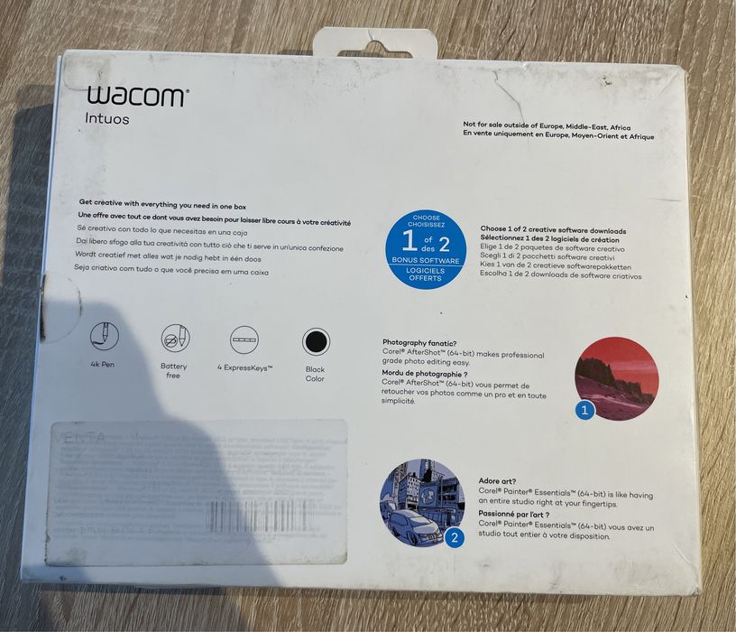 Mesa digitalizadora Wacom intuos