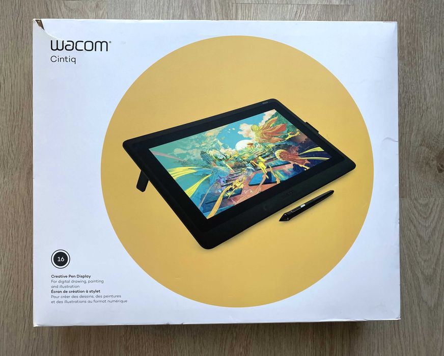 Tablet graficzny Wacom Cintiq 16 + podstawka