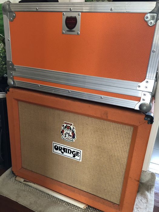 Orange TH30 com Flightcase e Pedal