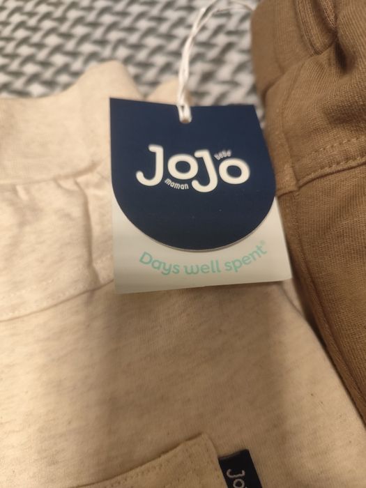 Nowe spodnie dresowe 2pak, r. 128/134, jojo mam bebe