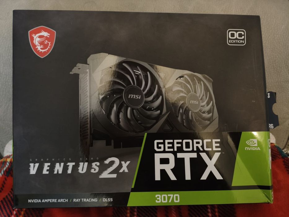 Placa Gráfica GEFORCE RTX MSI 3070