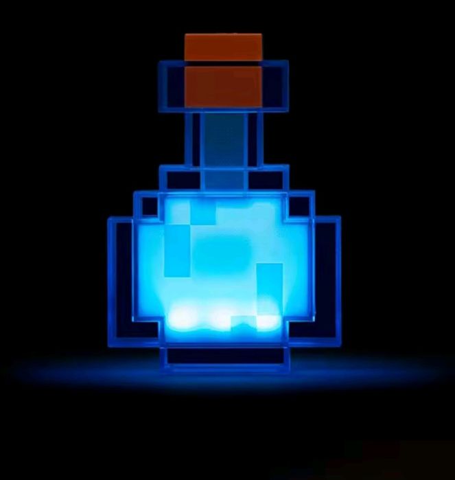LED ліхтарик Зелье Minecraft Bottle Light game світлодіодна іграшка