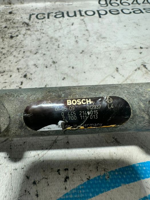Régua Alta Pressão Common Rail Bosch Renault F9Q 1.9 dCi 0445214015