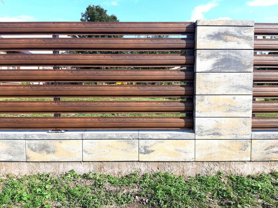 Murowanie montaż ogrodzenia Joniec Bloczki Kompleksowo podmurówki beto