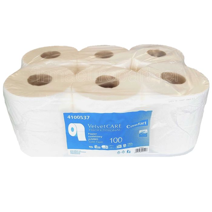 Papier toaletowy VELVET JUMBO opak.12x100m |2-war| europartnersklep.pl