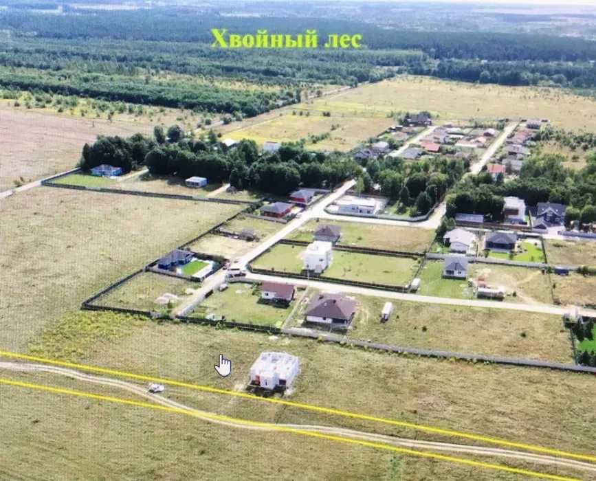 Малютянка 8 соток + Електрика, Поруч КМ "Рябинки", Боярка, Заборье