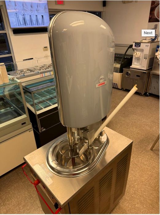 Cattabriga EFFE 6 maszyna do lodów, frezer pionowy, BOKU, Carpigiani