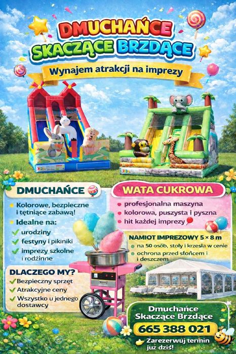 Dmuchaniec, dmuchana zjezdzalnia