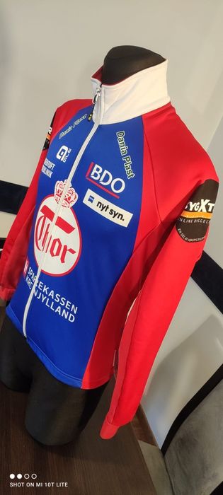 Ciepła bluza kolarska ALE windstopper na rower kurtka rowerowa ociepla