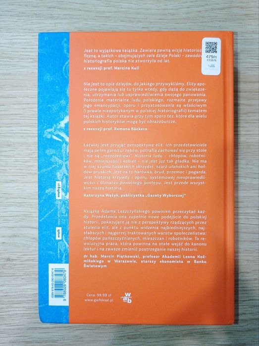 Ludowa historia Polski Adam Leszczyński