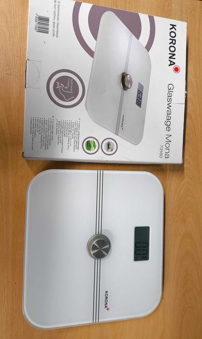 bezakumulatorowa cyfrowa waga łazienkowa 200kg biała [2114]