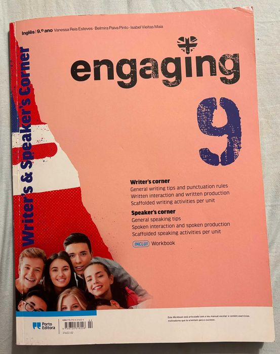 Workbook ENGAGING 9 | Inglês - 9.º Ano