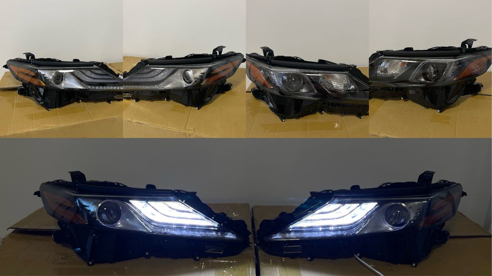 Фары Camry 70 80 21+ рест SE, LE, XSE, XLE FULL LED