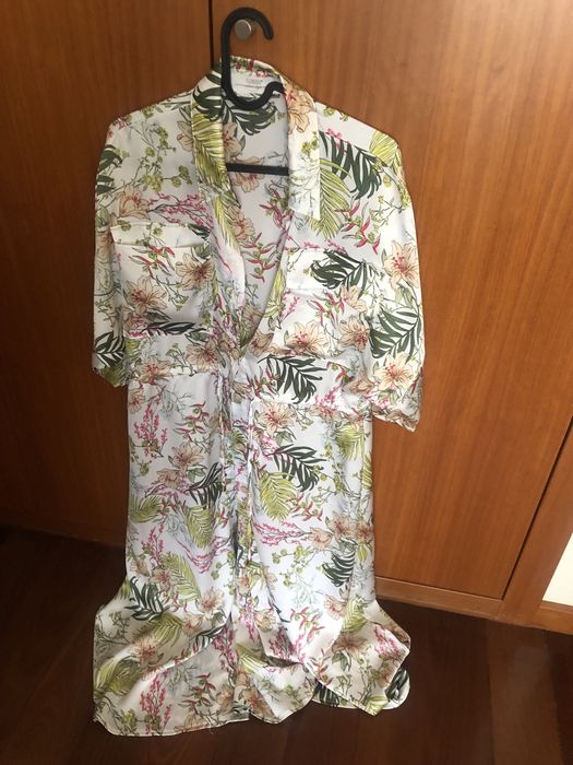 Vestido fresco e comprido