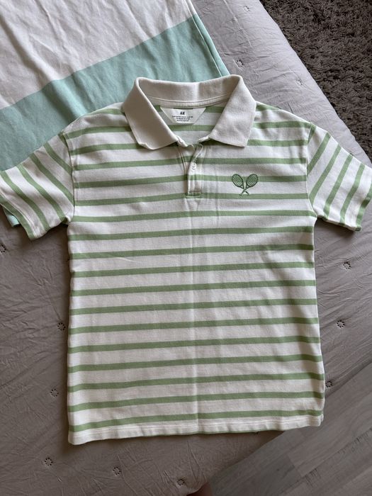 Поло h&m 134/140 рубашка Zara спортивні штани Reserved 140