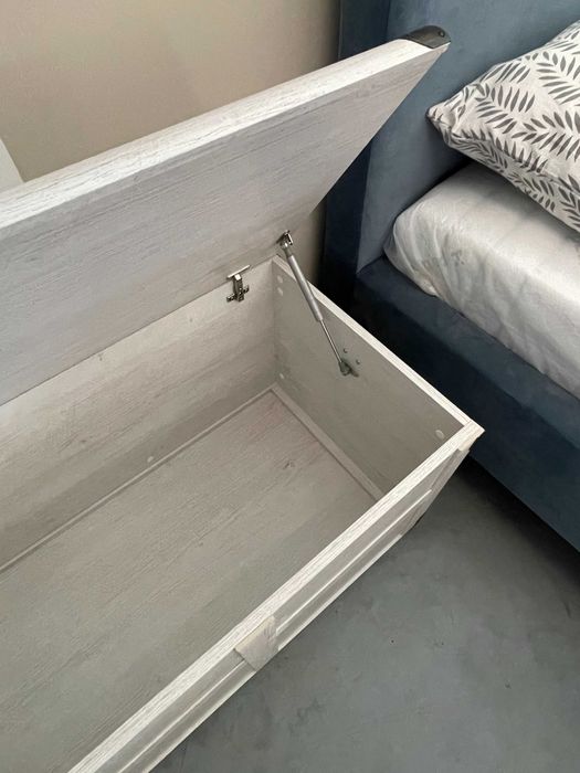 Nowy kufer skrzynia biały Indiana