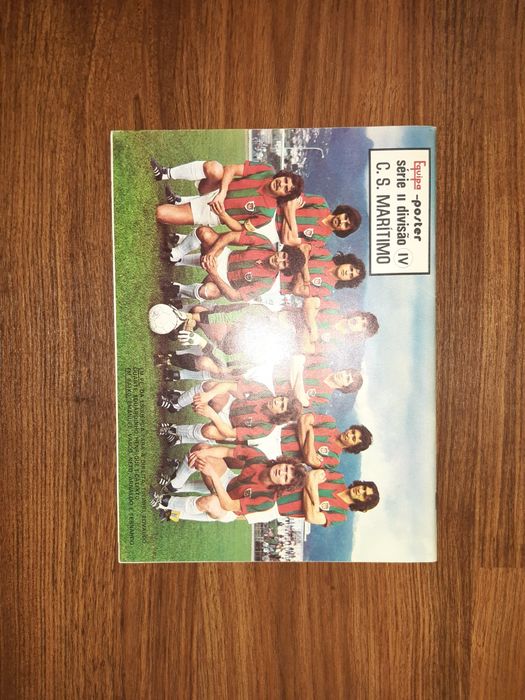 Revista futebol Equipa No 14 Abril 1976, poster SC Braga - Nova