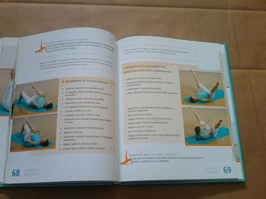 Pilates: Programa de exercícios para praticar em casa, Inclui DVD