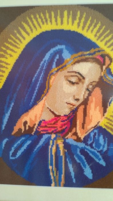Ікона вишита хрестиком