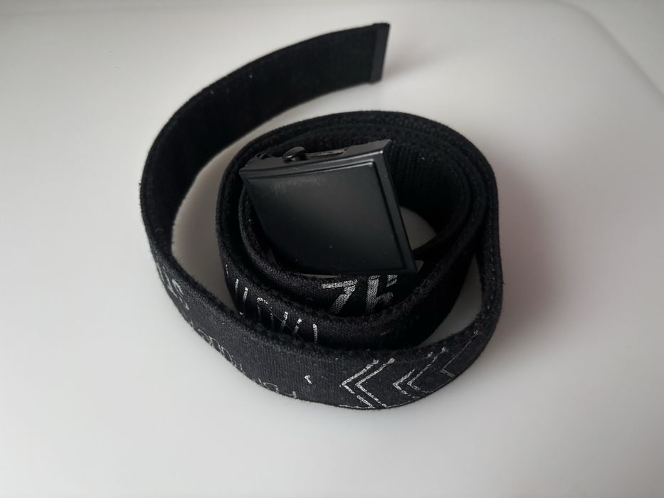 Czarny pasek “vintage” 120cm