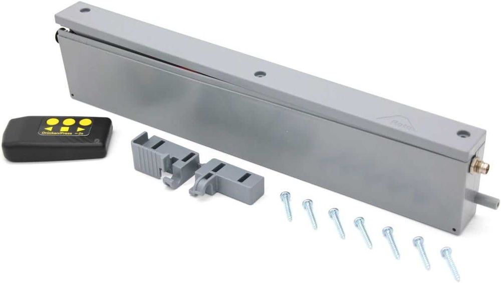 Original Solar Control z akumulatorem do rolety zewn. ZRO RT2, srebrny