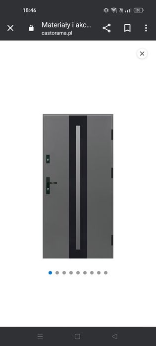 Drzwi model Ebro antracyt i orzech PROMOCJA