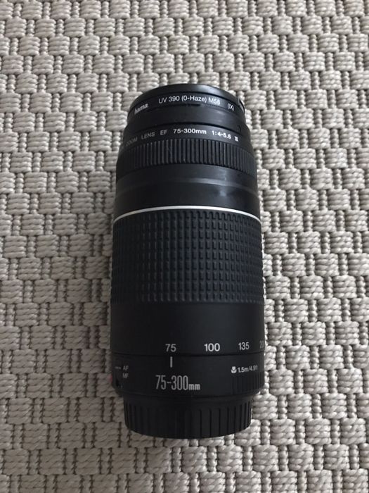 CANON EOS 500 digital + objectiva 75-300 + Flash