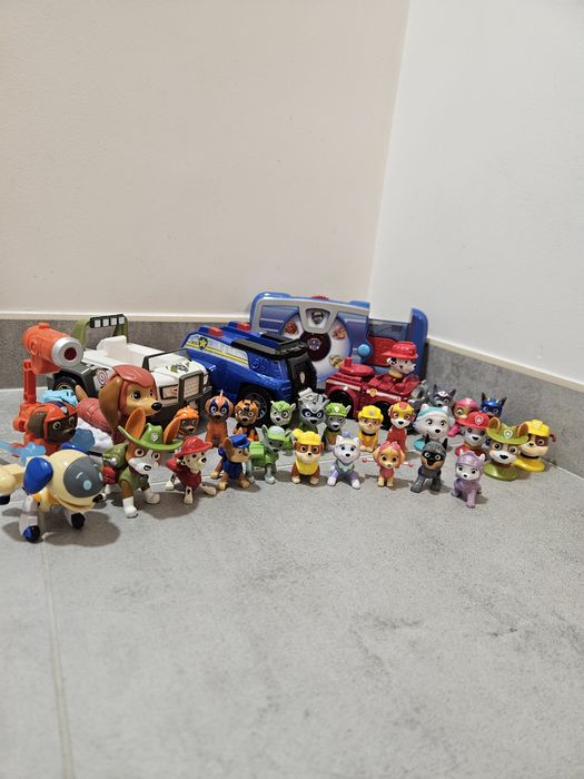 Zestaw Psi Patrol. Tablet Rydera, pojazdy, figurki