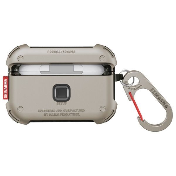 Skinarma etui Mecha AirPods Pro 2        titanium