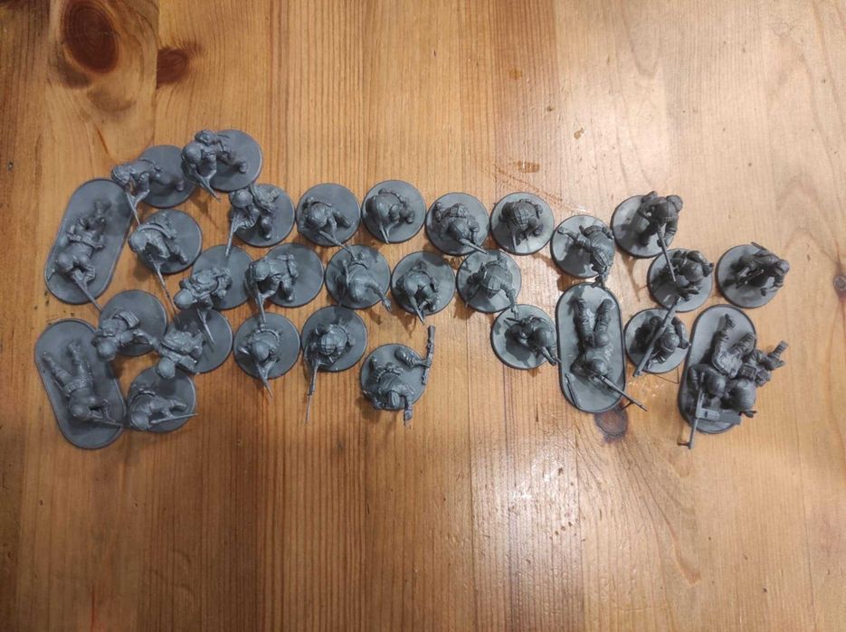 Bolt action Us Marines Box set (zestaw 30 figurek)