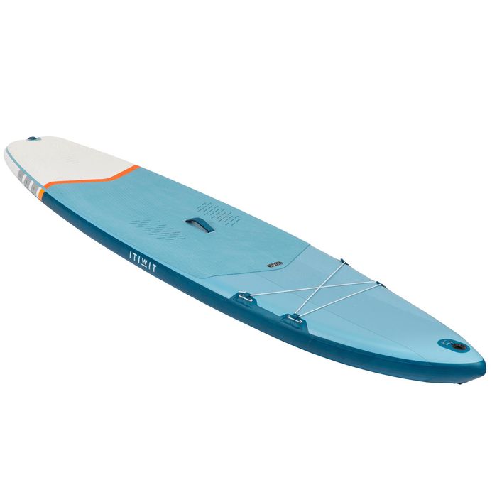 Prancha de Stand Up Paddle insuflável principiante 11 pés Azul