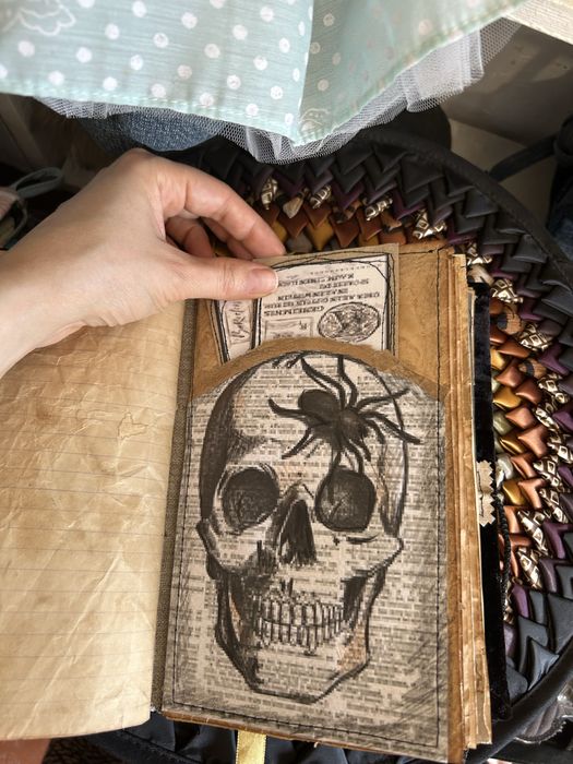 Гримуар Grimyare Джанкбук Junk book ручной работы