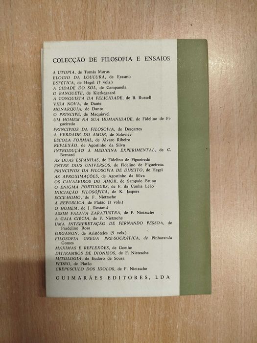 Reflexão - Agostinho da Silva