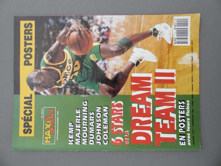 Revista Maxi Basket Hors Serie Nº 5 Novembro-Dezembro de 1993