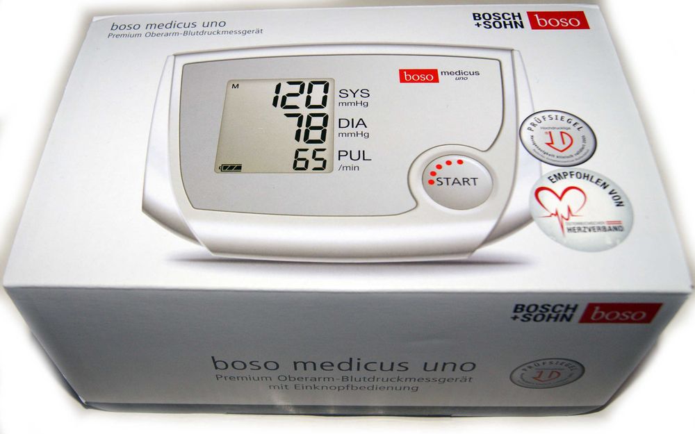 Тонометр автоматический BOSO Измеритель давления и пульса Новый